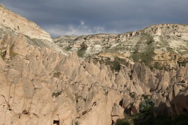 Kaya oluşumları Zelve Vadisi, Cappadocia