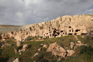 Kaya oluşumları Zelve Vadisi, Cappadocia