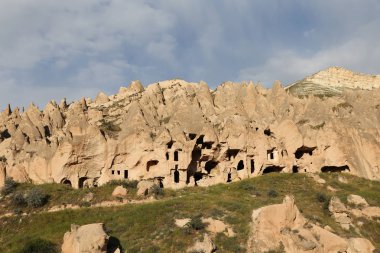 Kaya oluşumları Zelve Vadisi, Cappadocia