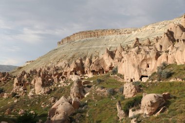 Kaya oluşumları Zelve Vadisi, Cappadocia