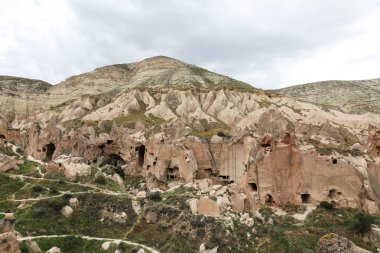Kaya oluşumları Zelve Vadisi, Cappadocia