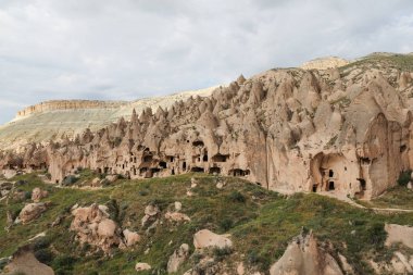 Kaya oluşumları Zelve Vadisi, Cappadocia