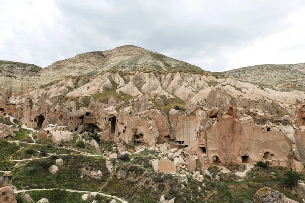 Kaya oluşumları Zelve Vadisi, Cappadocia