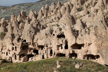 Kaya oluşumları Zelve Vadisi, Cappadocia