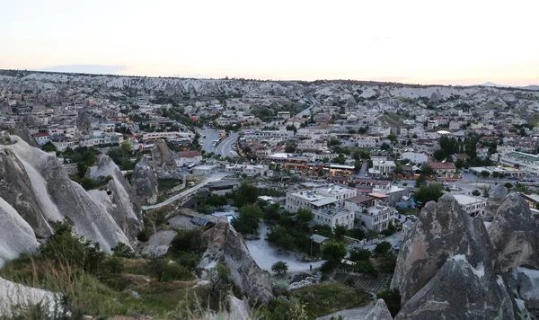 Ciudad de Goreme en Capadocia — Foto de Stock