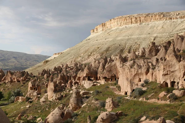 Rock Formations in Zelve Valley, Cappadocia — Stock Photo, Image