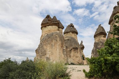Kaya oluşumları Pasabag keşişler Vadisi, Cappadocia