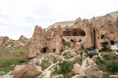 Kaya oluşumları Zelve Vadisi, Cappadocia