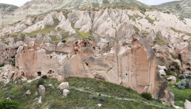 Kaya oluşumları Zelve Vadisi, Cappadocia