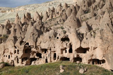 Kaya oluşumları Zelve Vadisi, Cappadocia