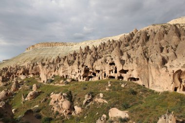 Kaya oluşumları Zelve Vadisi, Cappadocia