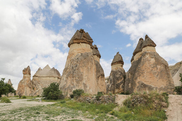 Rock Formations in Pasabag Monks Valley, Cappadocia