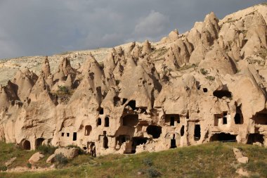 Kaya oluşumları Zelve Vadisi, Cappadocia
