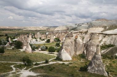 Kaya oluşumları Pasabag keşişler Vadisi, Cappadocia