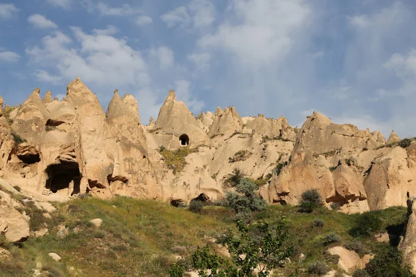 Kaya oluşumları Zelve Vadisi, Cappadocia