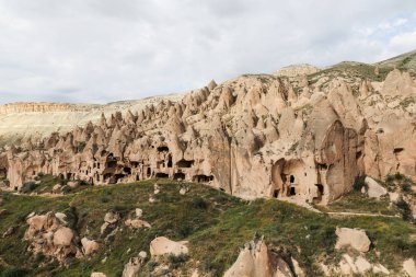 Kaya oluşumları Zelve Vadisi, Cappadocia