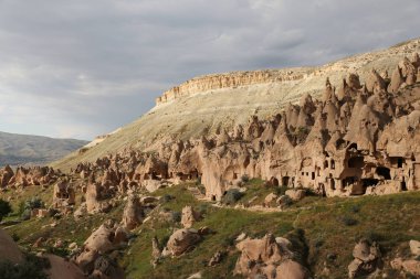Kaya oluşumları Zelve Vadisi, Cappadocia