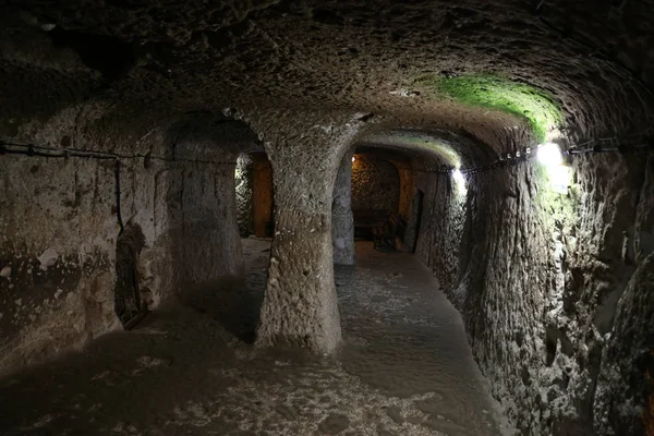 Derinkuyu Underground City en Capadocia — Foto de Stock