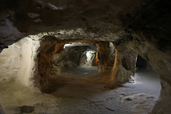 Derinkuyu Underground City en Capadocia —  Fotos de Stock