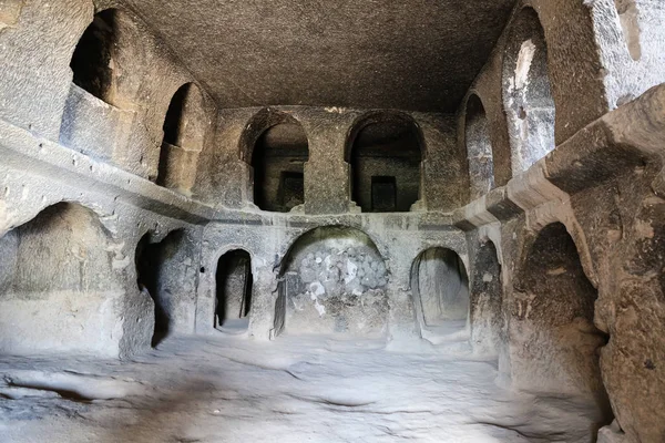 Στο εσωτερικό της Μονής Ελλάδα σε Καππαδοκία, Τουρκία — Φωτογραφία Αρχείου