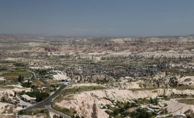 Türkiye'de Kapadokya'nın görünümü