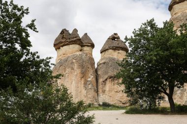Kaya oluşumları Pasabag keşişler Vadisi, Cappadocia