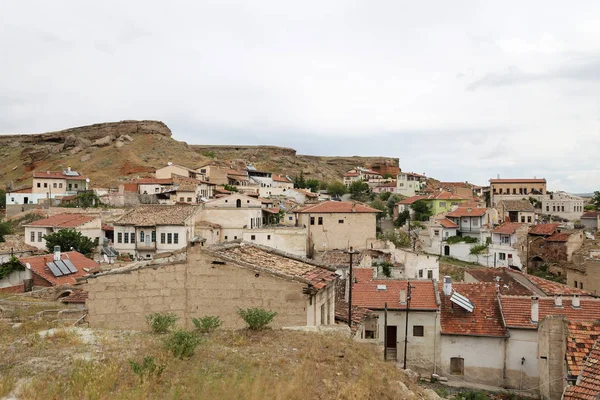 Oude huizen in de stad Avanos, Turkije — Stockfoto