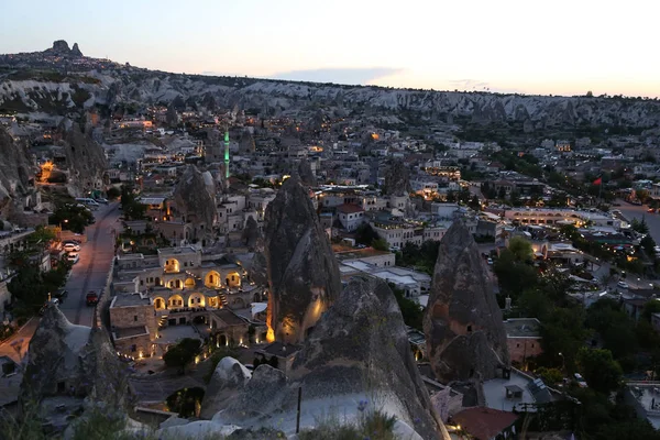 Ciudad de Goreme en Capadocia — Foto de Stock