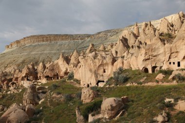 Kaya oluşumları Zelve Vadisi, Cappadocia