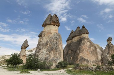 Kaya oluşumları Pasabag keşişler Vadisi, Cappadocia
