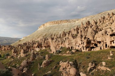 Kaya oluşumları Zelve Vadisi, Cappadocia