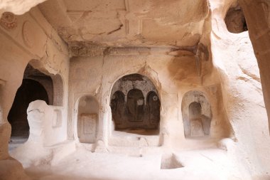 Mağara kilise Zelve Vadisi, Cappadocia