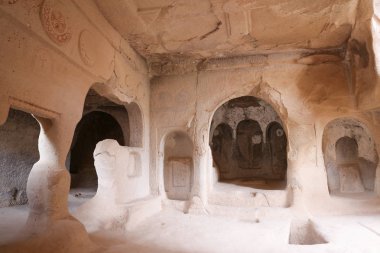 Mağara kilise Zelve Vadisi, Cappadocia