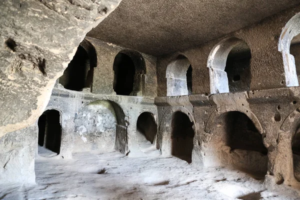 Dentro del Monasterio de Selime en Capadocia, Turquía —  Fotos de Stock