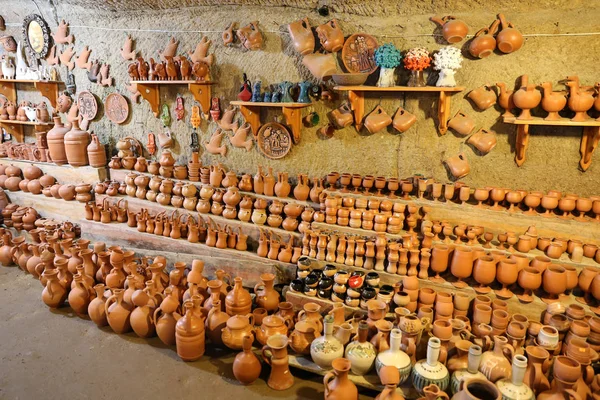 Souvenirwinkel in Cappadocië, Turkije — Stockfoto