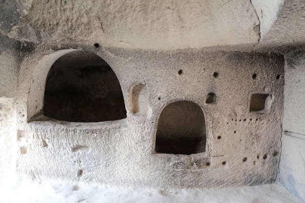 Habitación tallada en Pasabag Monks Valley, Capadocia —  Fotos de Stock