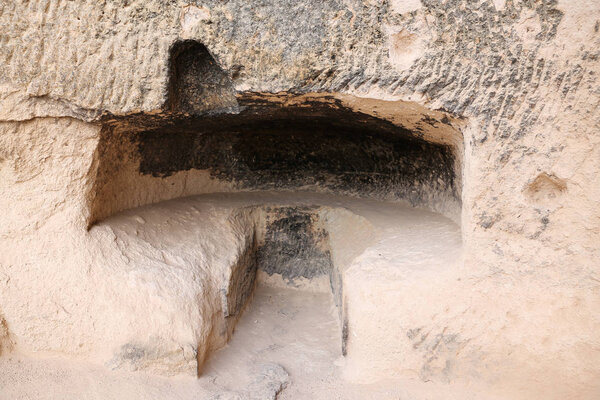 Резная комната в Zelve Valley, Каппадокия
