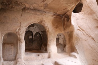 Mağara kilise Zelve Vadisi, Cappadocia