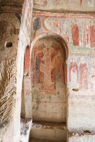 Iglesia Cavusin en Capadocia, Turquía — Foto de Stock