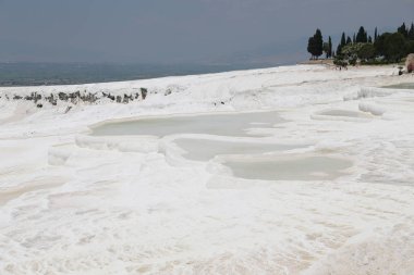 Pamukkale 'de Travertines
