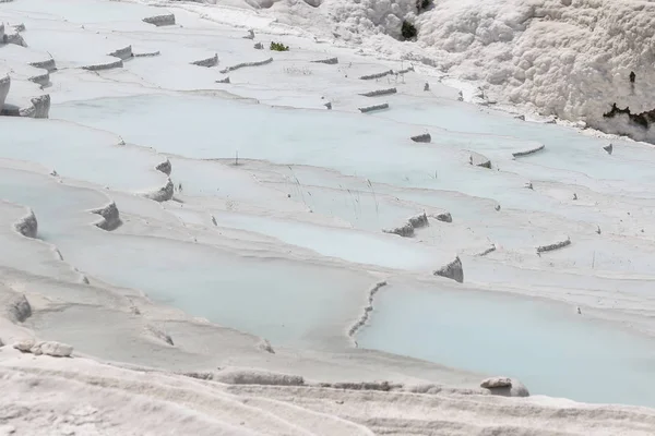 Travertinos em Pamukkale — Fotografia de Stock