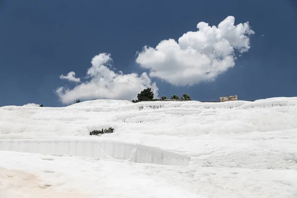 Travertinos em Pamukkale — Fotografia de Stock