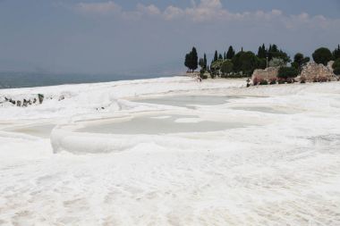 Pamukkale 'de Travertines