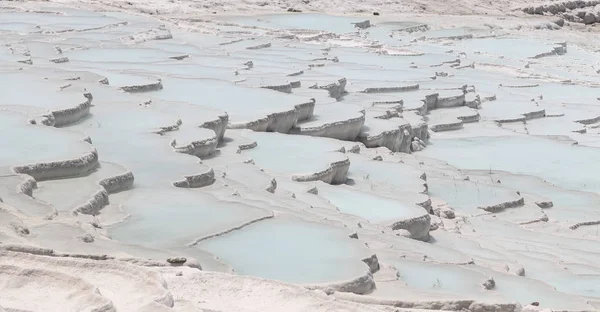 Travertinos em Pamukkale — Fotografia de Stock