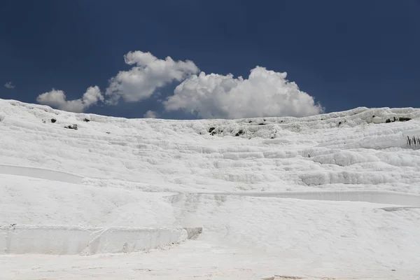 Travertinos em Pamukkale — Fotografia de Stock