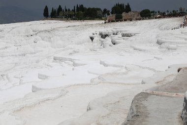 Pamukkale 'de Travertines