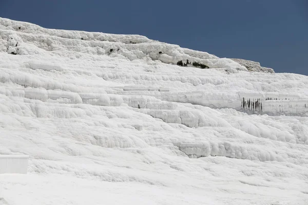 Travertinos em Pamukkale — Fotografia de Stock