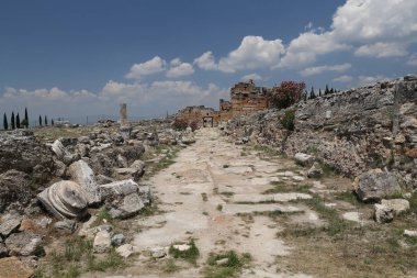 Frontinus Street, Hierapolis antik kenti, Türkiye