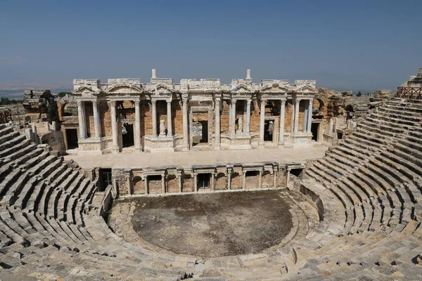 Teatro de Hierápolis na Turquia — Fotografia de Stock