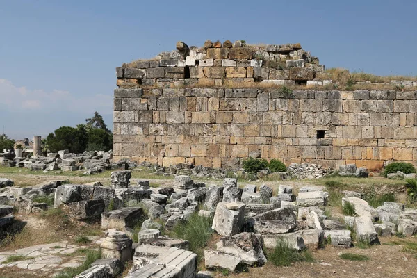 ヒエラポリスの古代都市、トルコの遺跡 — ストック写真